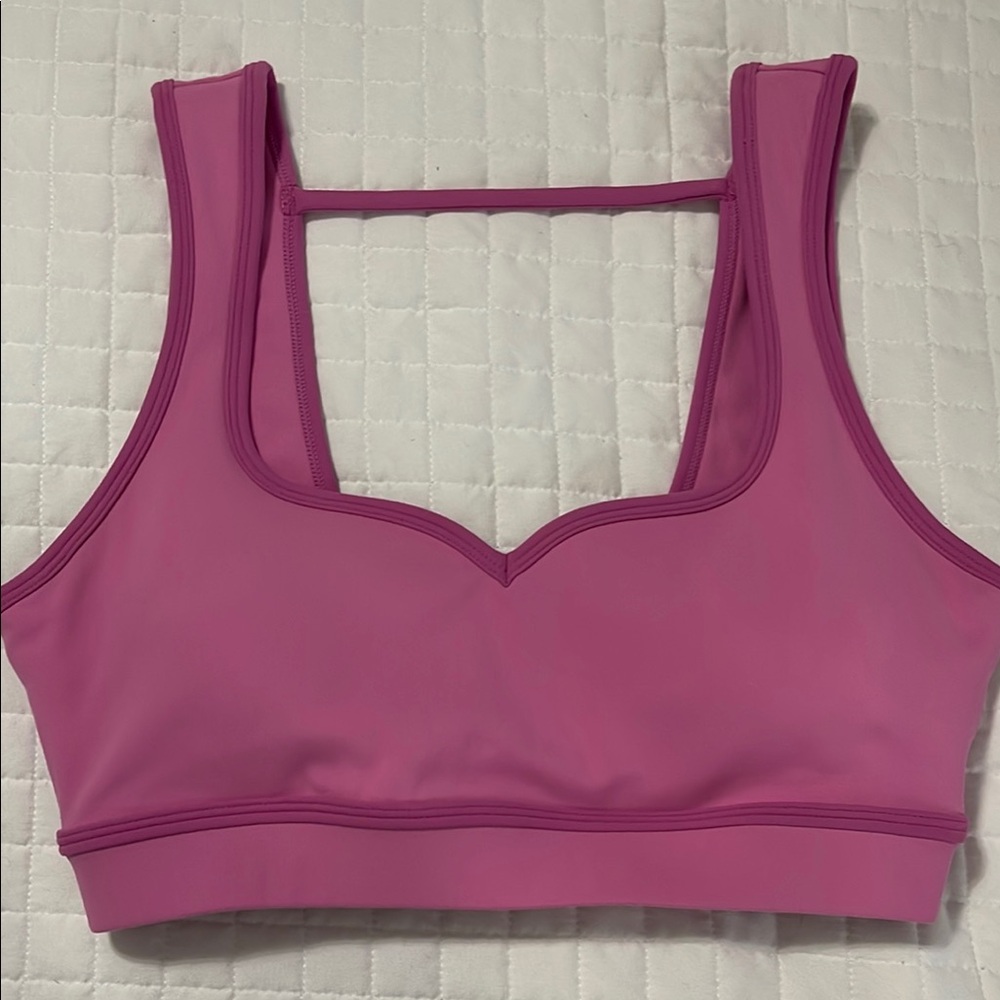 Women's Pink Sports Bra